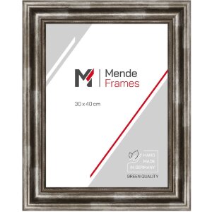 MendeFrames H550 Antik Bilderrahmen Massivholz Farbe Größe Glasart wählbar