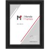 MendeFrames H540 Modern Massivholz Bilderrahmen weiß/schwarz 20x20-70x100 cm