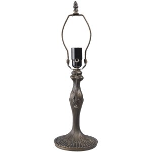 Podstavec lampy tmavý Ø 15,5 x42 cm