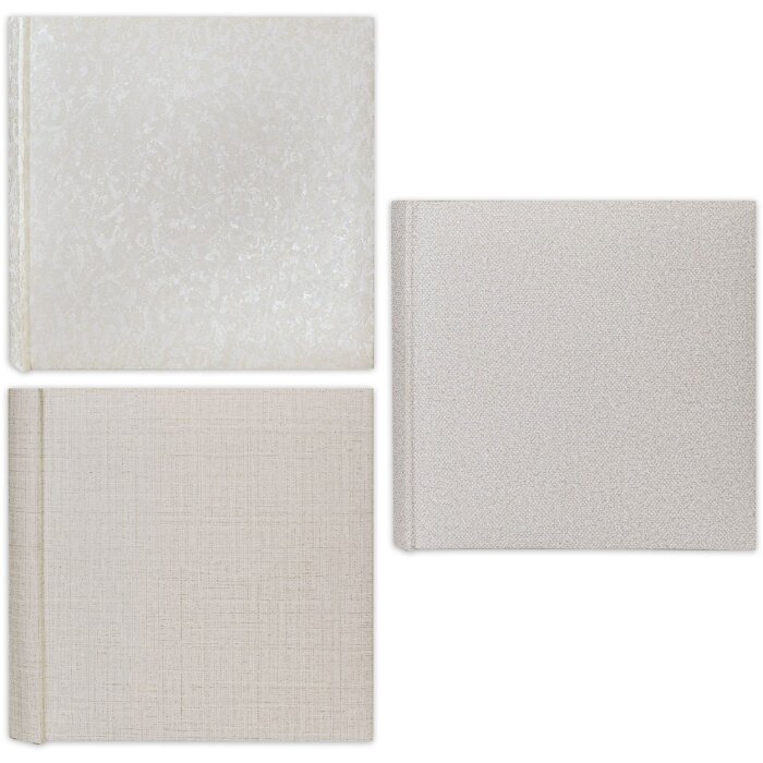 ZEP Fotoalbum Creta – papierový prekryv, 3 dizajny, 24×24 cm, 24 alebo 40 stránok