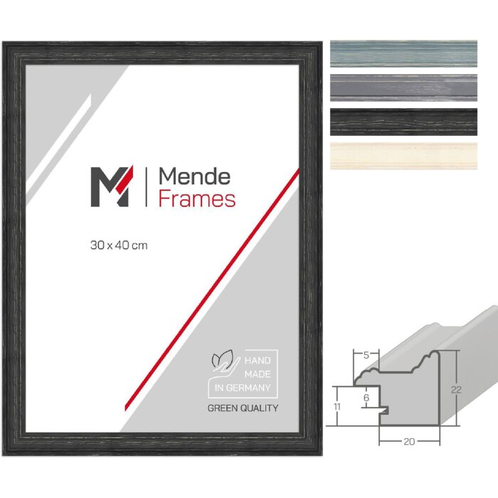 MendeFrames H470 Fotorámik Landhaus Masívne Drevo 10x10-50x75 cm