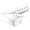 Henzo Artos drevený rám na obrazy 10x15 cm červený Vysokokvalitný drevený rám s čírym sklom
