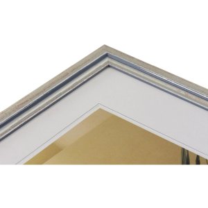 Drevený rám Henzo Artos 21x30 cm strieborný rám na dokumenty DIN A4