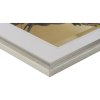 Drevený rám Henzo Artos 21x30 cm strieborný rám na dokumenty DIN A4