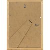 Drevený rám Henzo Artos 21x30 cm strieborný rám na dokumenty DIN A4