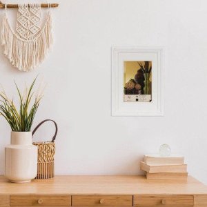 Henzo rám obrazu Artos wood 30x45 cm bielo umyté číre sklo vysoký horizontálny