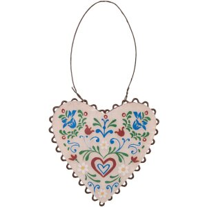 Clayre & Eef Wandbild BBL227 11x11 cm Dekohänger