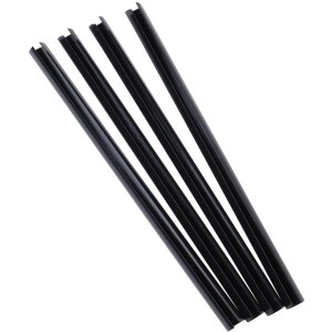 Exacompta Klemmschiene Serodo 20 Stück 15mm schwarz