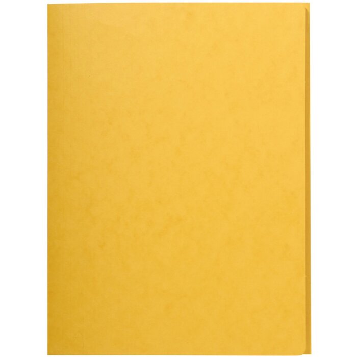 Exacompta 56404E Sammelmappe 3 Klappen A4 gelb 24x32 cm