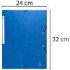 Exacompta priečinok elastický 3 chlopne 425g Nature Future DIN A4 Modrá