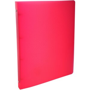 Krúžkový viazač z PP 1,2 mm so 4 krúžkami 30 mm, chrbát 40 mm, Linicolor, pre formát DIN A4 extra široký, rôzne farby
