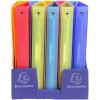 Krúžkový viazač z PP 1,2 mm so 4 krúžkami 30 mm, chrbát 40 mm, Linicolor, pre formát DIN A4 extra široký, rôzne farby