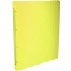 Krúžkový viazač z PP 1,2 mm so 4 krúžkami 30 mm, chrbát 40 mm, Linicolor, pre formát DIN A4 extra široký, rôzne farby