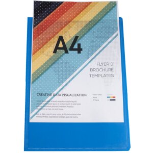 Exacompta Sichtmappe aus PP mit 90 Hüllen Krea Cover...