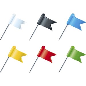 Exacompta Markierfahnen Blisterbox 20 Stück bunt...