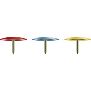 Písacie klince blister 10 kusov rôznych farieb