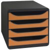 Zásuvkový box Big-Box Classic mouse sivý mandarínkový