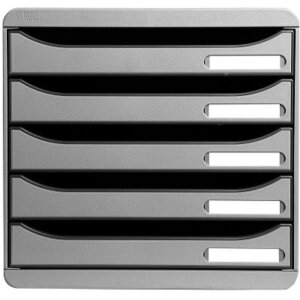Exacompta Big-Box Plus Classic lichtgrau Schubladenbox...