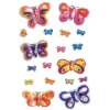 Očarujúce 3D motýle, samolepiace zo série MAGIC