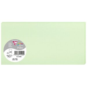 Clairefontaine Pollen Pack 25 Karten DL 106x213mm 210g...
