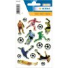 Veľkolepé 3D samolepky futbalového kopača HERMA z radu MAGIC