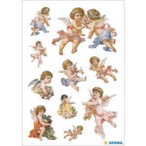 Nostalgickí trblietaví anjeli z radu DECOR