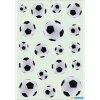 HERMA nálepky čiernobiele futbalové lopty DECOR series