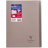 Koverbook PP Clairefontaine, DIN A4, 48 listov, 90g, károvaný
