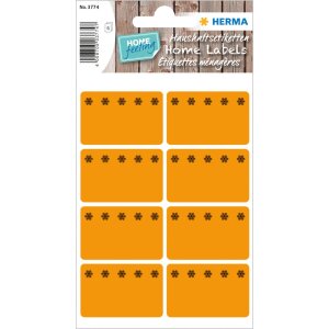 Hlbokomraziace etikety HERMA žiarivo oranžové s...