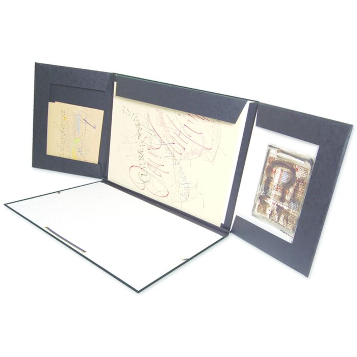 Priečinok na výkresy A3 Kraft s elastickými vreckami