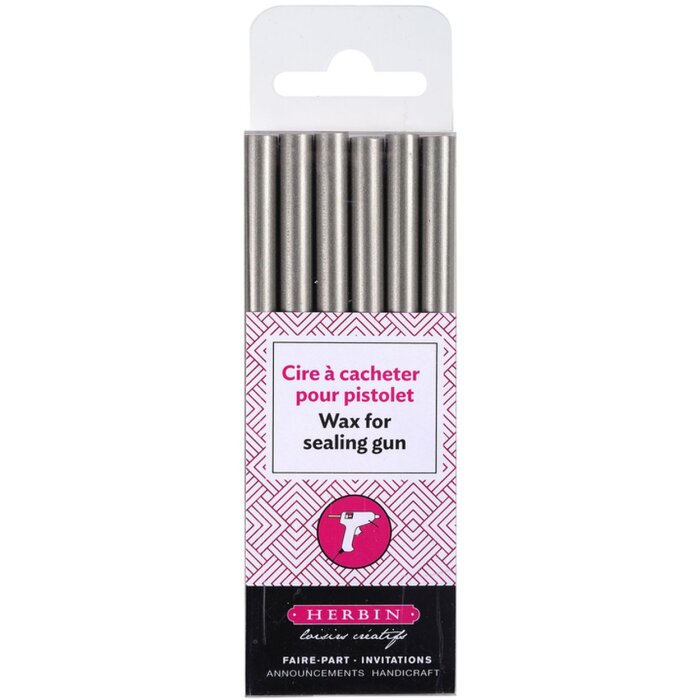 Exacompta Siegellack Box 6 Stangen silber