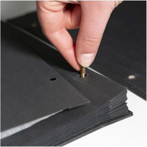 Doplnkové listy Exacompta čierne 29x37 cm