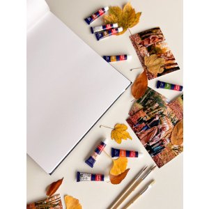 Walther fotoalbum MONZA 33x34 cm modrý 60 bielych strán