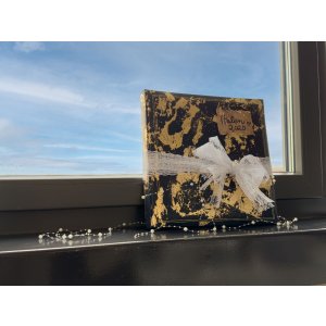 Walther fotoalbum MONZA 33x34 cm modrý 60 bielych strán