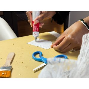 Walther fotoalbum MONZA 33x34 cm modrý 60 bielych strán