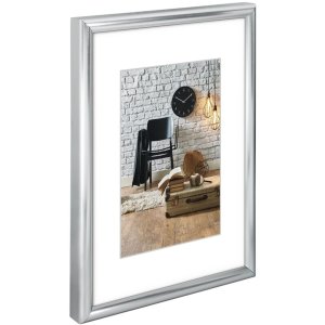 Plastový rám Sevilla 21x29,7 cm strieborný