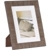 Drevený rám na obrazy Henzo Driftwood 15x20 stredne hnedý s paspartou 10x15 cm