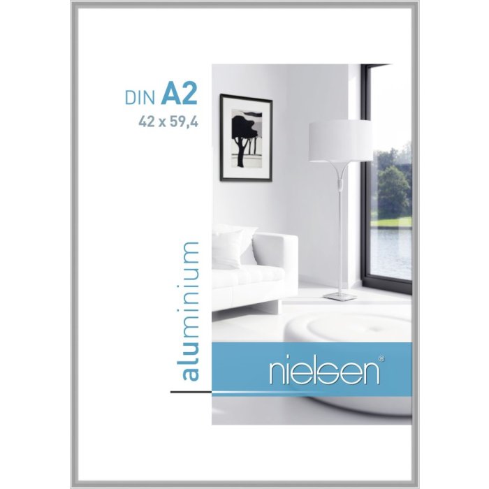 Hliníkový rám Nielsen Classic 42x59,4 cm strieborný DIN A2