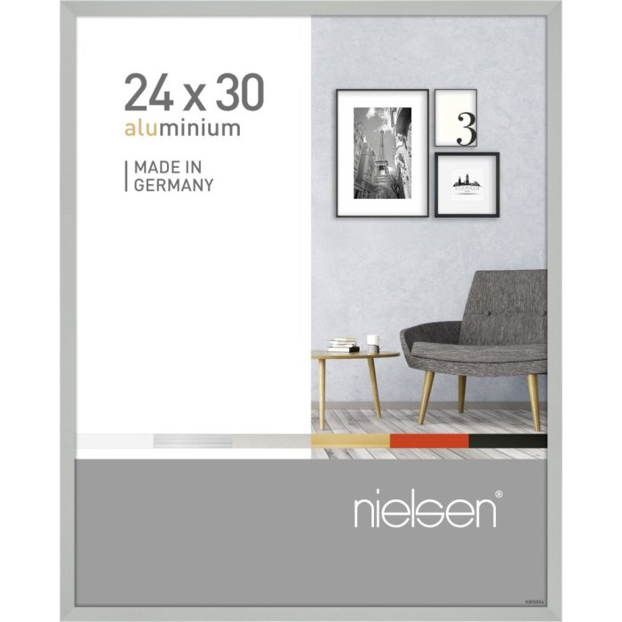 Hliníkový rám Nielsen Pixel 24x30 cm strieborný matný