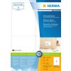 Adresné štítky HERMA Premium A4, biele 99,1x139 mm, matný papier 400 ks.