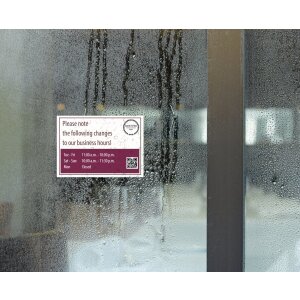Štítky HERMA transparentné krištáľovo čisté A4 45,7x21,2 mm transparentné číre lesklé