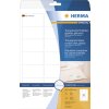 Štítky HERMA transparentné krištáľovo čisté A4 63,5x38,1 mm transparentná číra fólia lesklá 525 ks.