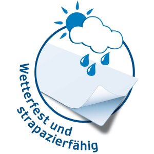 HERMA signálne etikety odolné voči poveternostným vplyvom A4 Ø 30 mm okrúhla žltá silne lepiaca fólia matná 1200 ks.