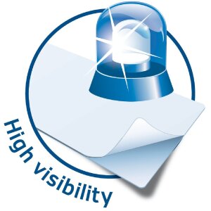 HERMA signálne etikety odolné voči poveternostným vplyvom A4 Ø 30 mm okrúhla žltá silne lepiaca fólia matná 1200 ks.