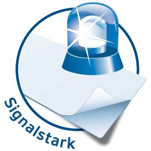 HERMA signálne etikety odolné voči poveternostným vplyvom A4 Ø 30 mm okrúhla žltá silne lepiaca fólia matná 1200 ks.