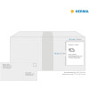 Adresné štítky HERMA A4 biele 99,1x139 mm matný neprehľadný papier 400 ks.