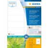 Adresné štítky HERMA A4 prírodná biela 99,1x38,1 mm recyklovaný papier matný s certifikátom Modrý anjel 1400 ks.