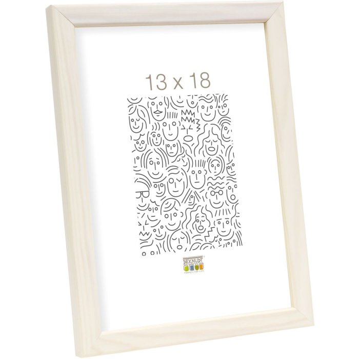 Drevený rám S41J Deknudt 7x10 cm biely