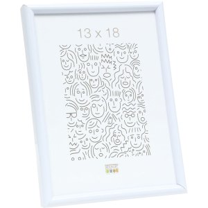 Plastový rám S011 20x25 cm biely