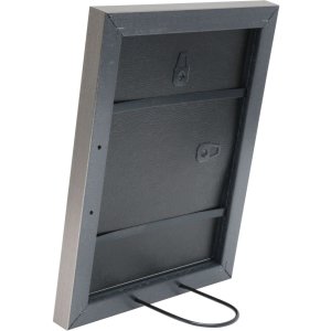 Plastový rám S41VD1 strieborný 9x13 cm